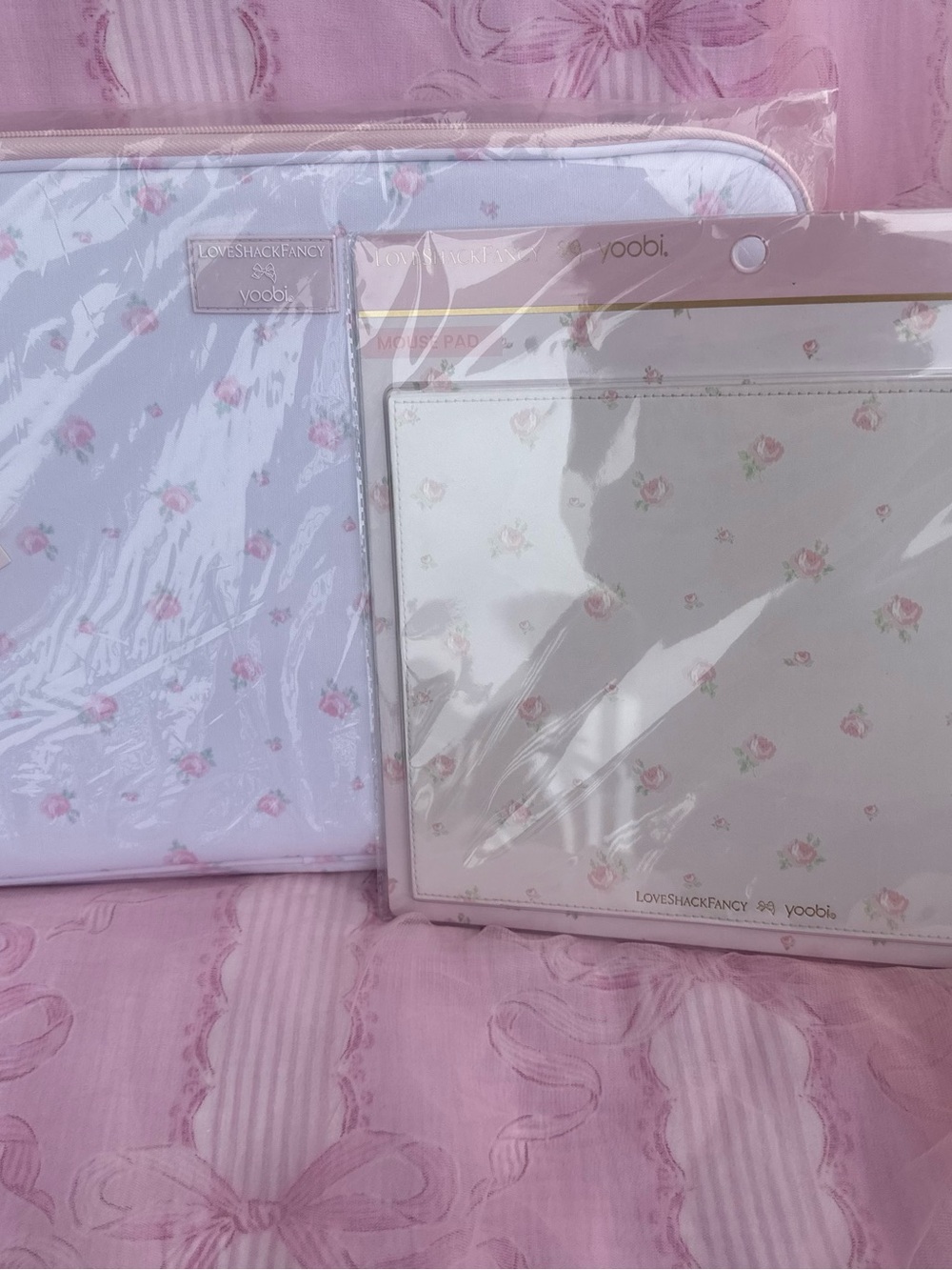 LoveShackFancy x Target - Yoobi Blooming Heirloom Mouse Pad  & Laptop Sleeve